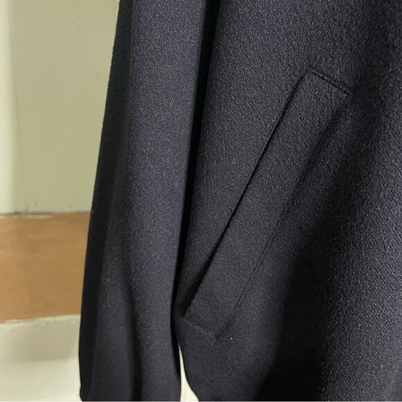 Ermenegildo Zegna 100% Cashmere Bomber Jacket Full Zip Up Black Men’s Size XL - Picture 2 of 10